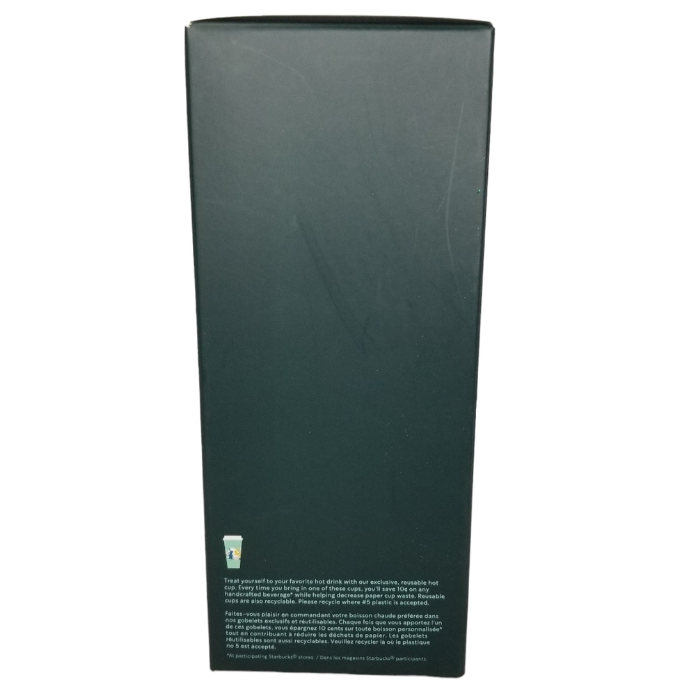 Starbucks Reusable Hot Cups 6 pack 16 ounces Spring Easter Bunny Rabbit NWT - Picture 4 of 13